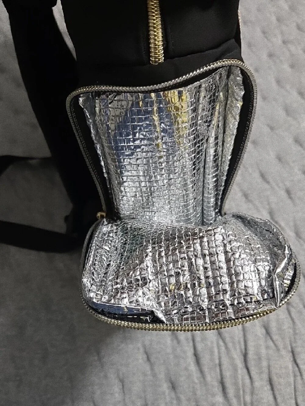 Neutral Beige and Diaper Bag Backpack with Gold Accents